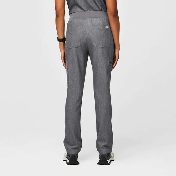 FIGS High Waisted Yola Skinny Scrub Pants Women's XS/P Graphite Gray TW2000P - Picture 5 of 16